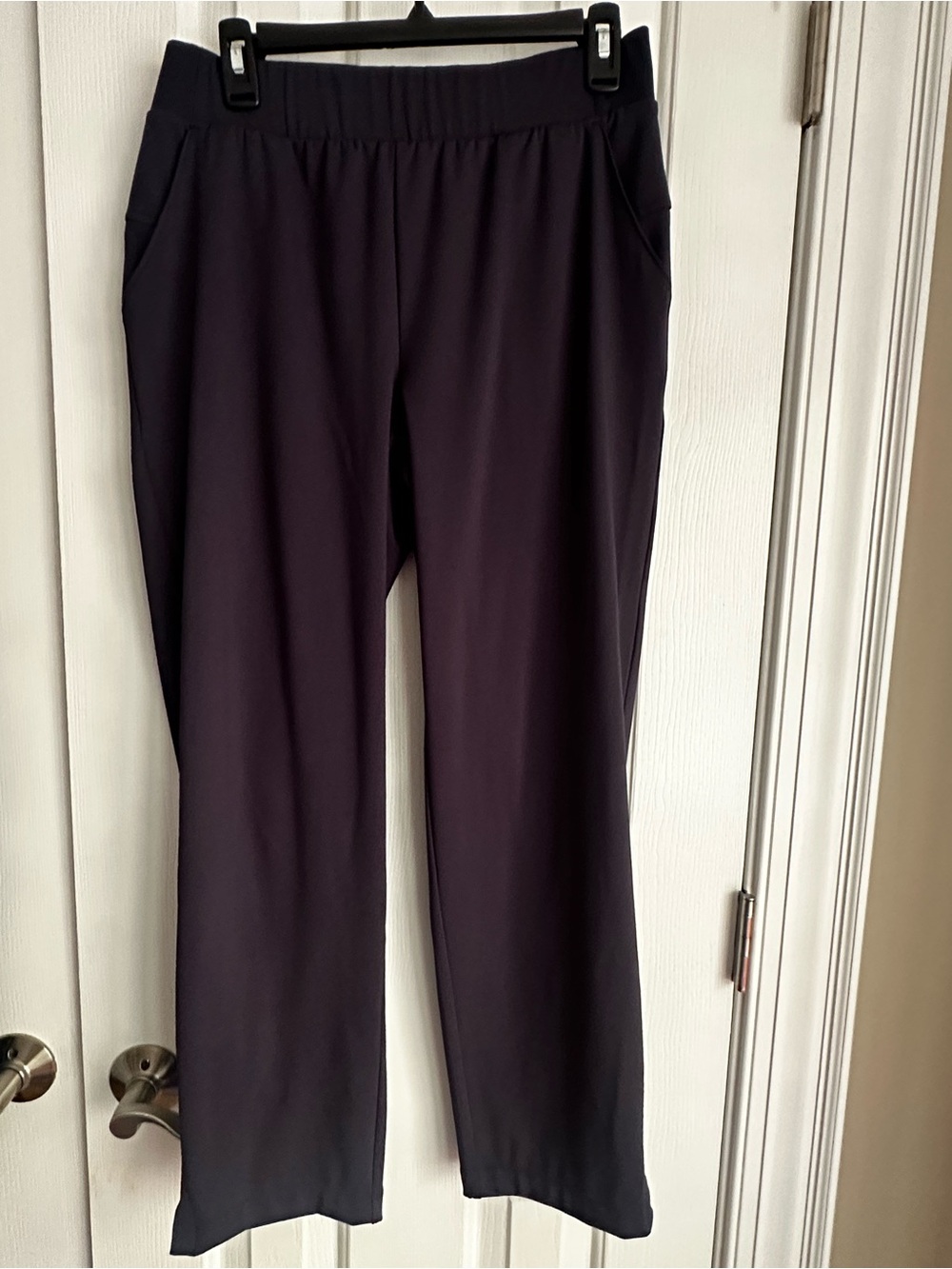 Talbots Women's Navy Out and About Straight Leg Pants